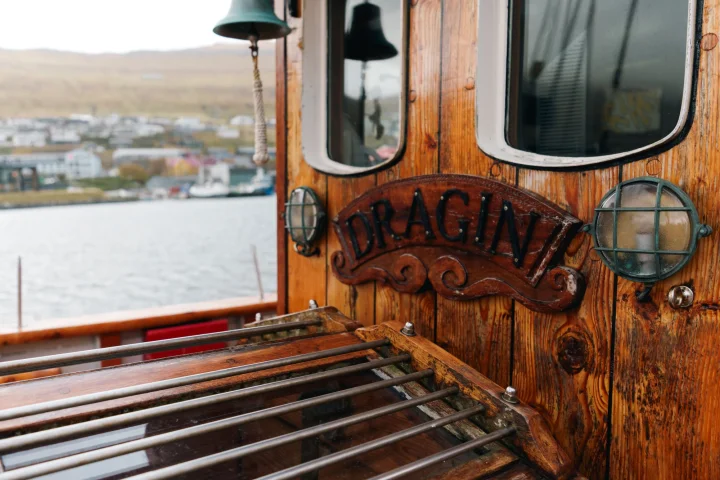 Sjómansquiz og hugni umborð á Draganum