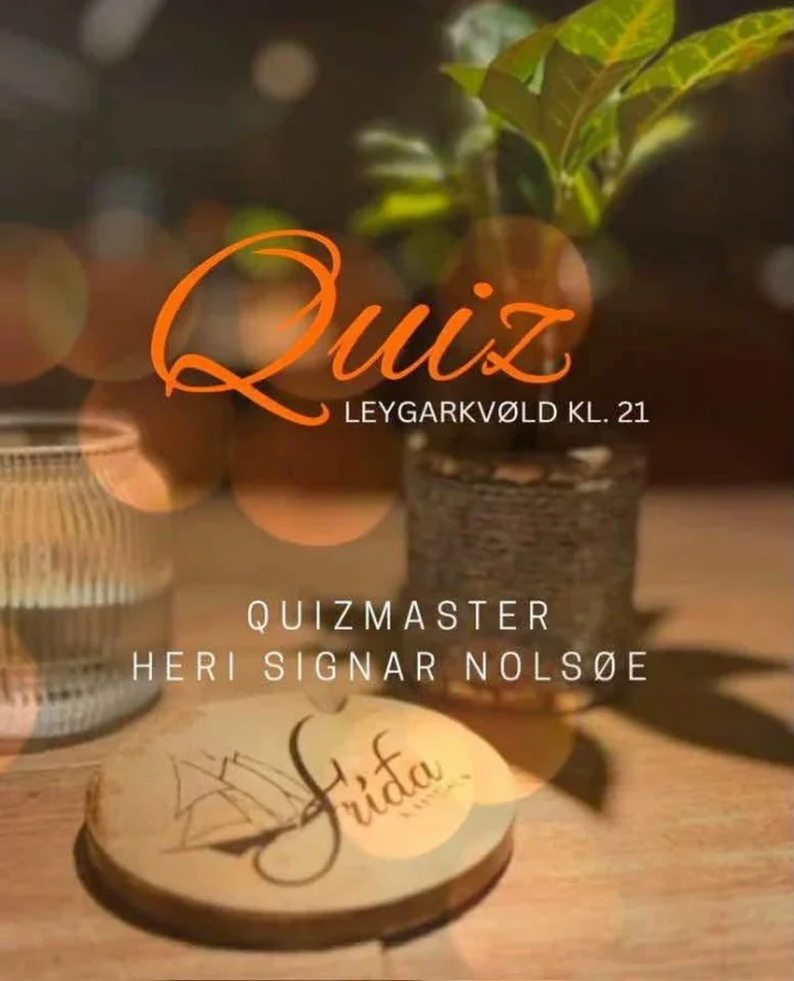 Kafé Quiz í Fríða