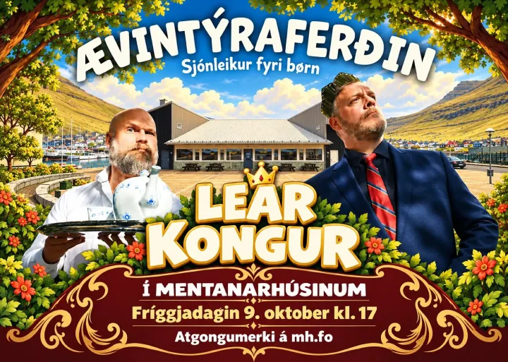 Lear Kongur fyri børn