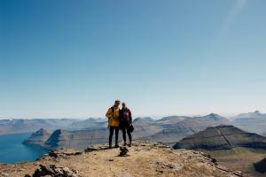 Hike to Slættaratindur, the highest mountain in the Faroe ISlands. Photo by: Depart Deux