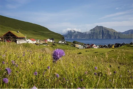 Flatnagarður, Camping við Gjógv