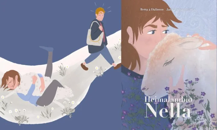 Heimalambið Nella – Betta á Dalinum